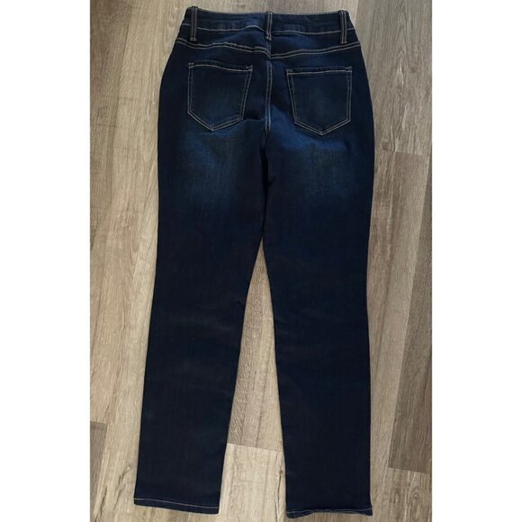 Dark straight women’s jeans size 2 regular - Picture 3 of 4